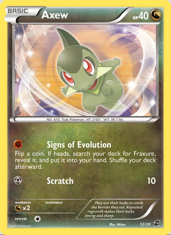 Image of the card Axew