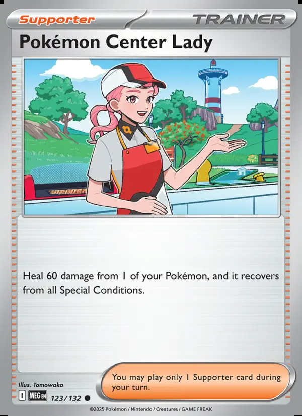 Image of the card Pokémon Center Lady