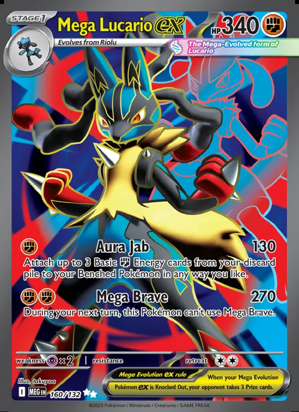 Image of the card Mega Lucario ex