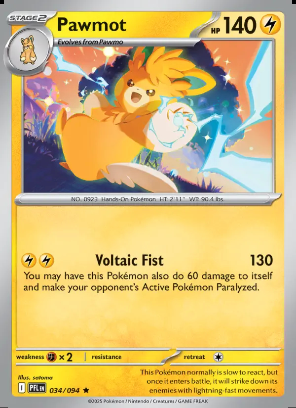 Image of the card Pawmot