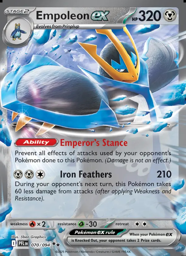 Image of the card Empoleon ex