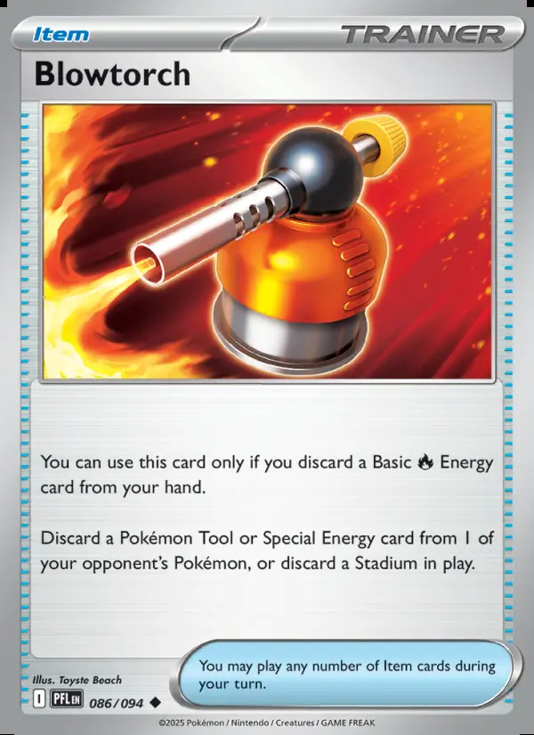 Image of the card Blowtorch
