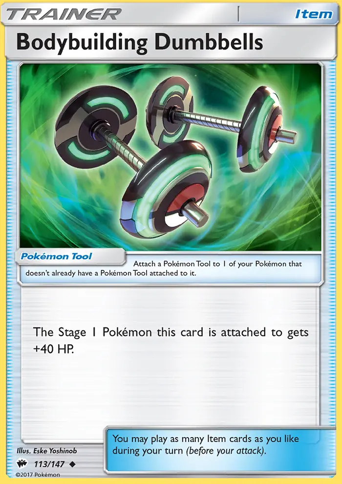 Image of the card Bodybuilding Dumbbells