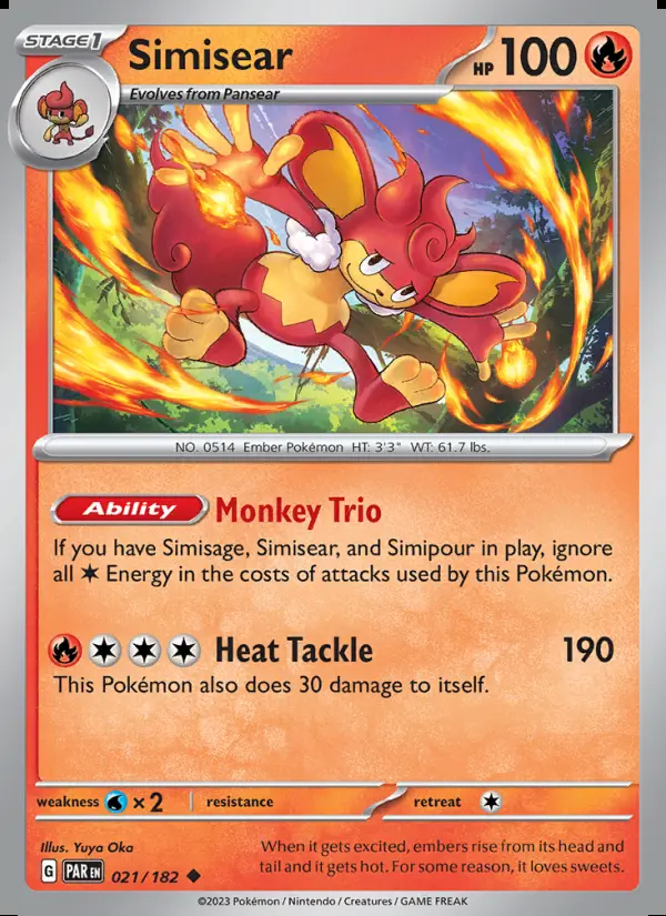 Image of the card Simisear