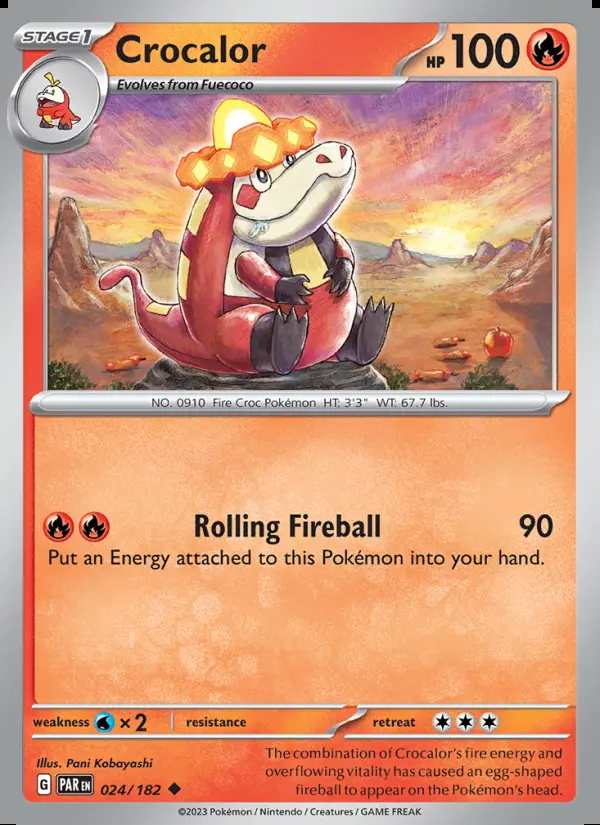 Image of the card Crocalor