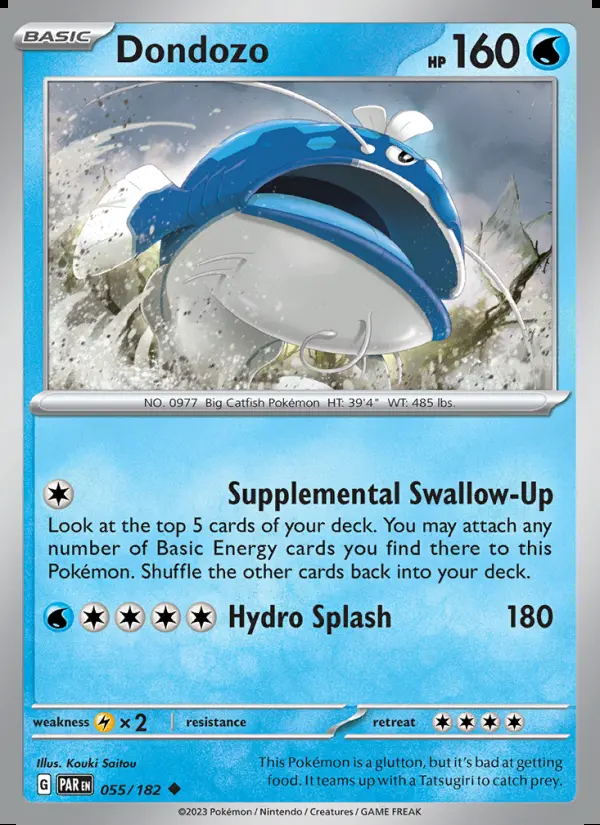 Image of the card Dondozo