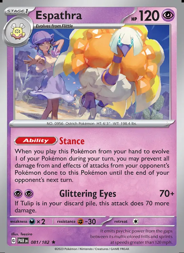 Image of the card Espathra