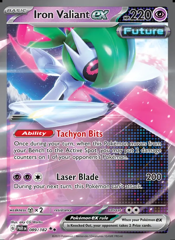 Image of the card Iron Valiant ex