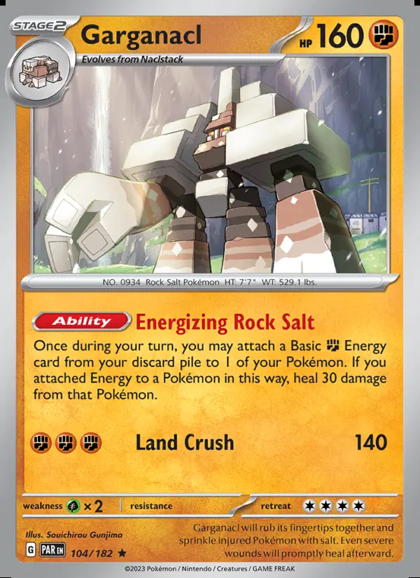 Image of the card Garganacl