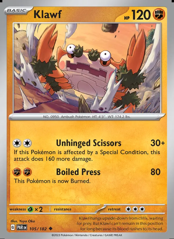Image of the card Klawf