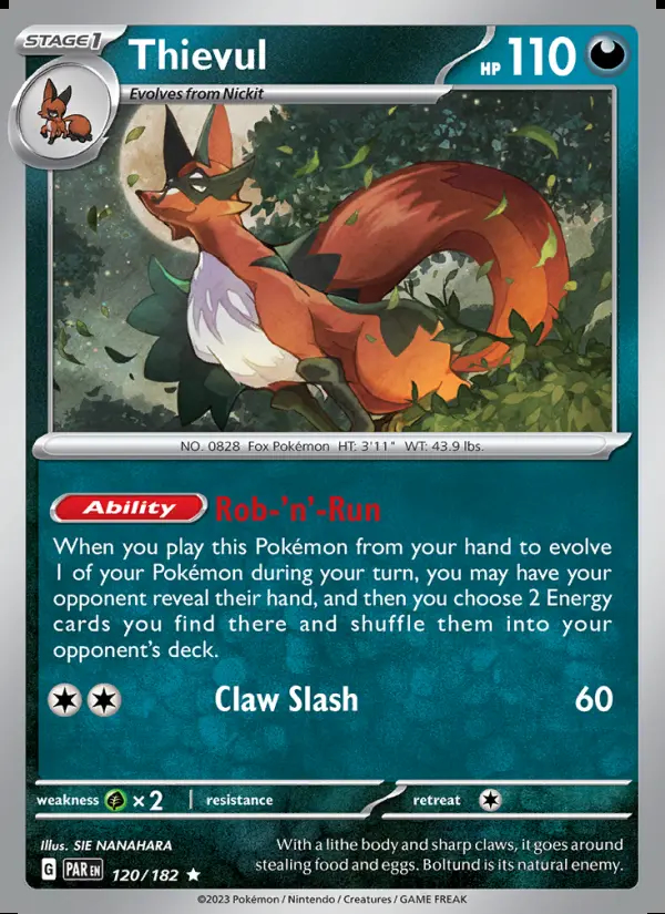 Image of the card Thievul