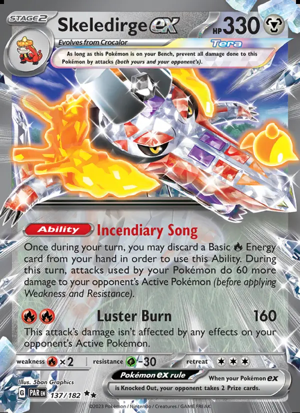 Image of the card Skeledirge ex