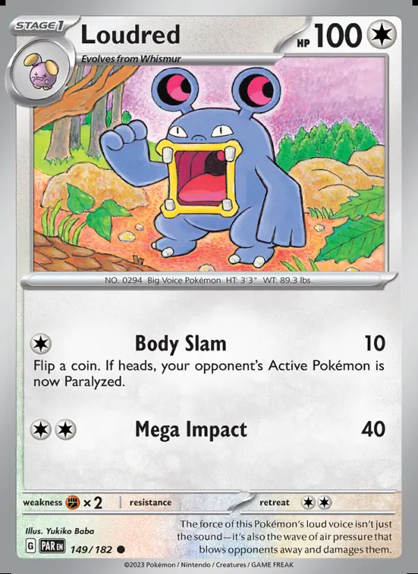 Image of the card Loudred