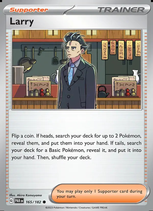 Image of the card Larry