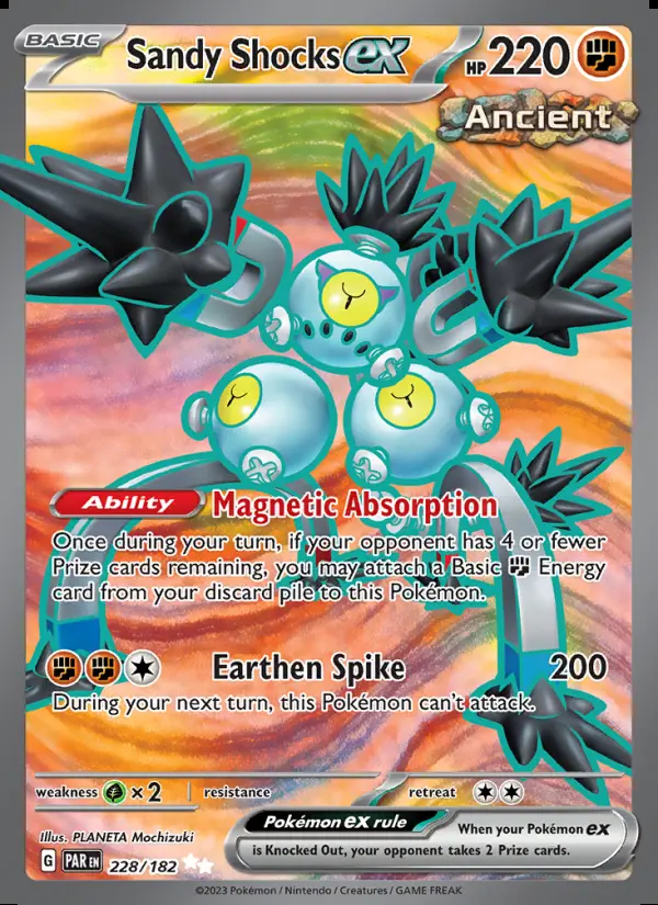 Image of the card Sandy Shocks ex