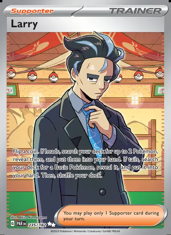 Image of the card Larry