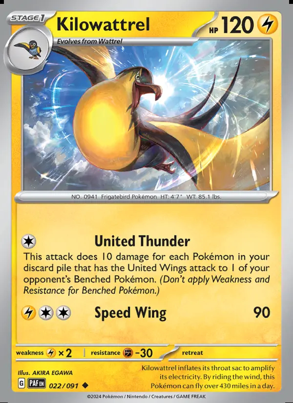 Image of the card Kilowattrel