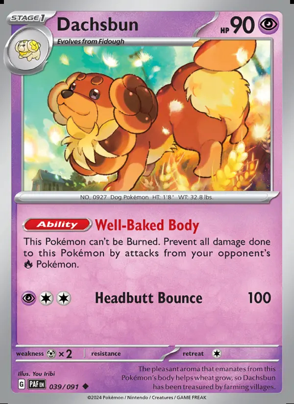 Image of the card Dachsbun
