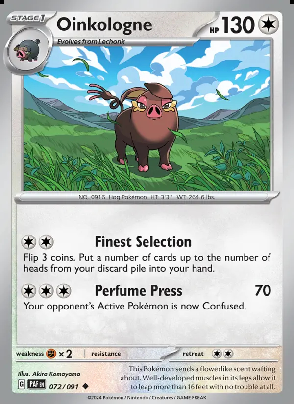 Image of the card Oinkologne