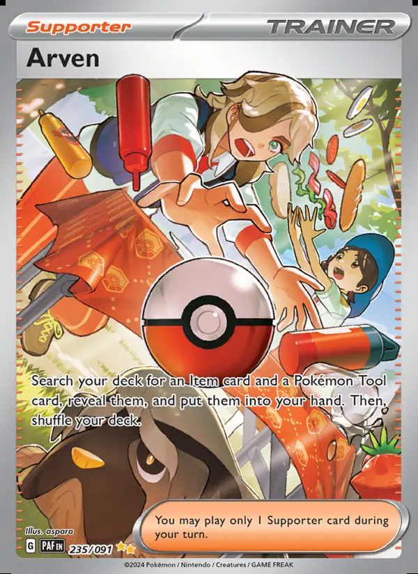 Image of the card Arven