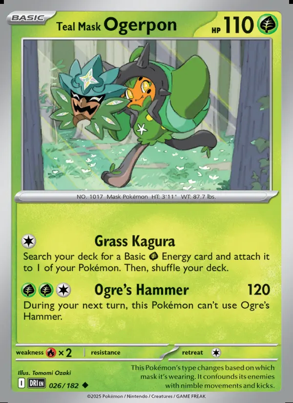 Image of the card Teal Mask Ogerpon