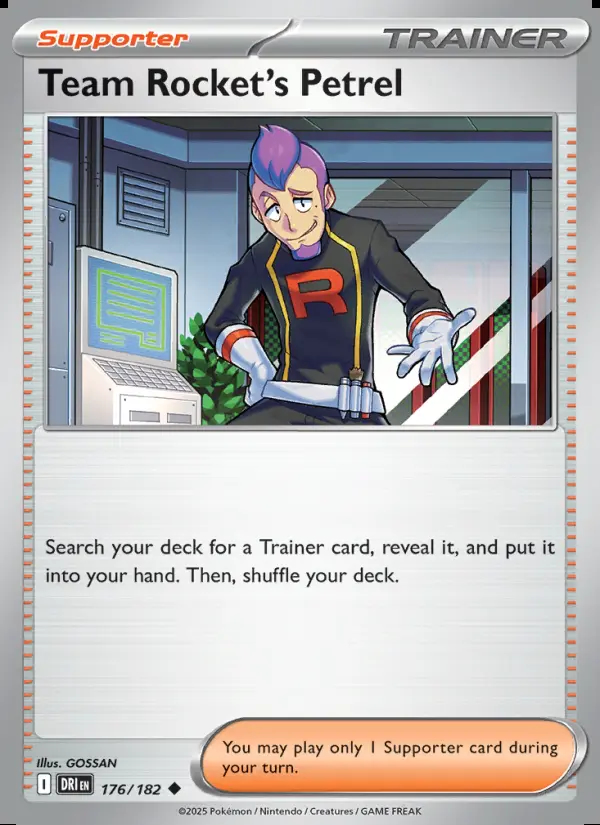 Image of the card Team Rocket's Petrel