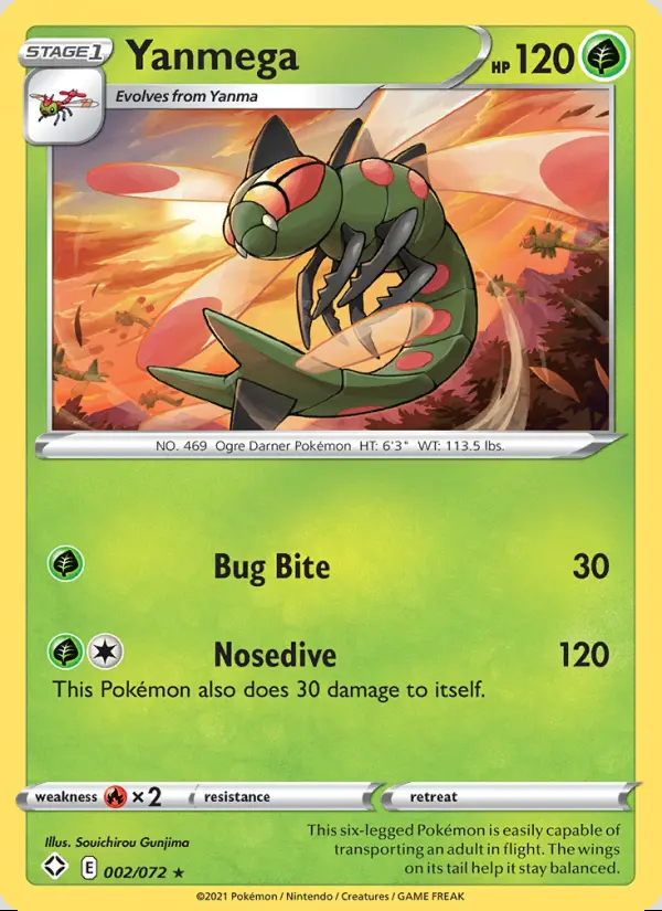 Image of the card Yanmega