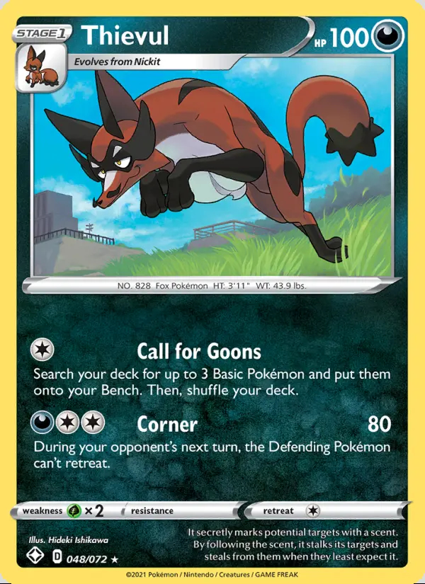 Image of the card Thievul