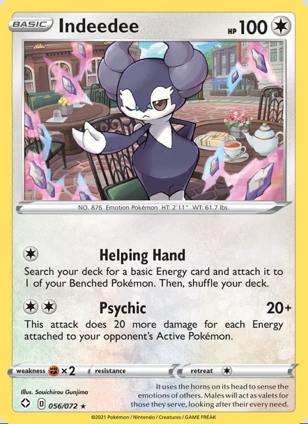 Image of the card Indeedee