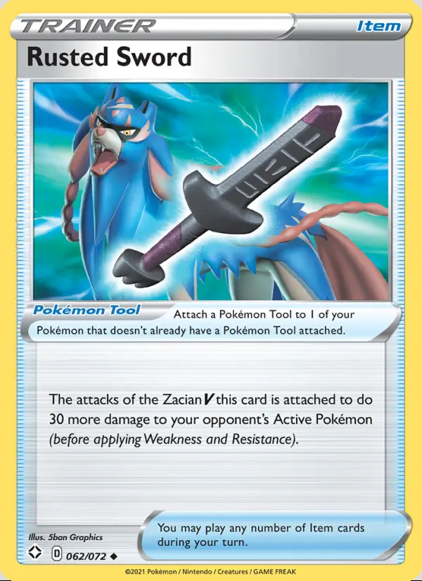 Image of the card Rusted Sword
