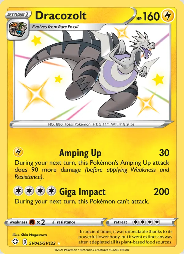 Image of the card Dracozolt