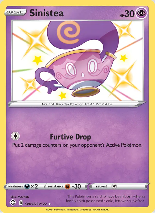 Image of the card Sinistea