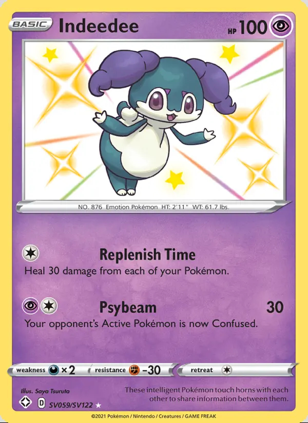 Image of the card Indeedee