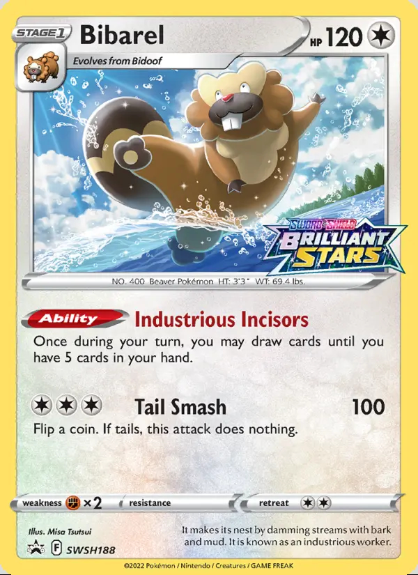 Image of the card Bibarel
