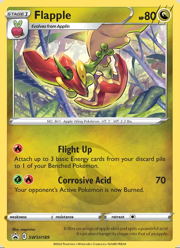 Image of the card Flapple