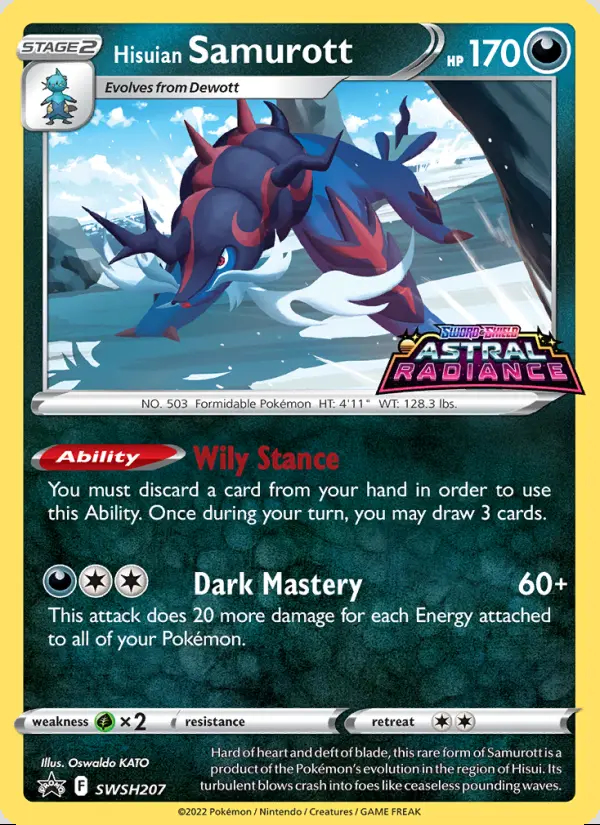 Image of the card Hisuian Samurott