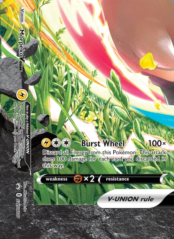 Image of the card Morpeko V-UNION