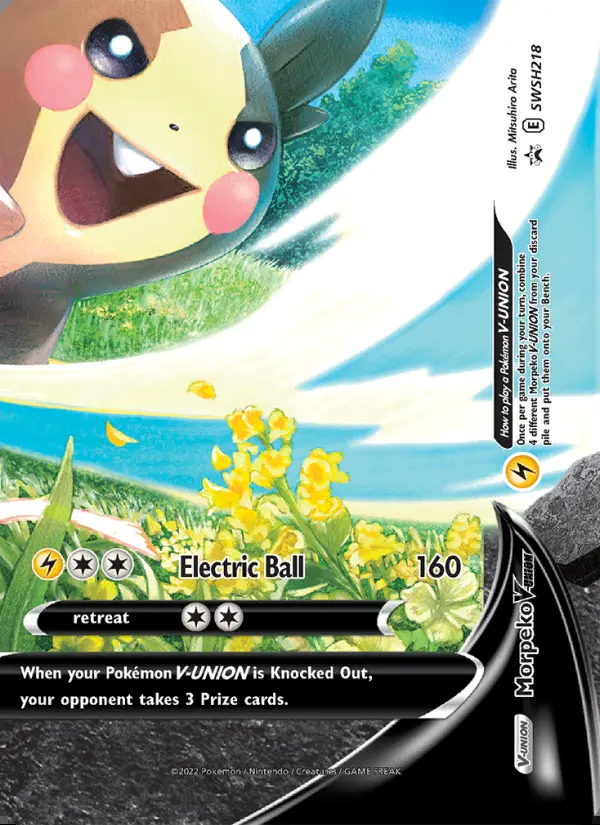 Image of the card Morpeko V-UNION