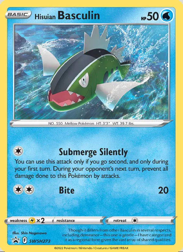 Image of the card Hisuian Basculin