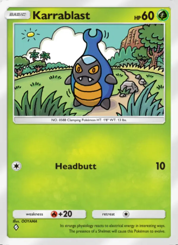 Image of the card Karrablast