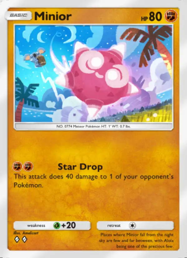 Image of the card Minior