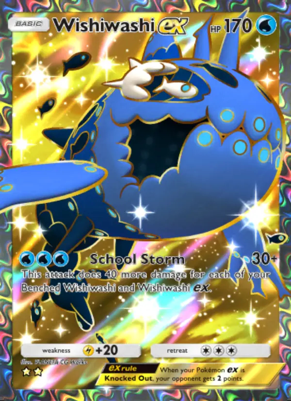 Image of the card Wishiwashi ex