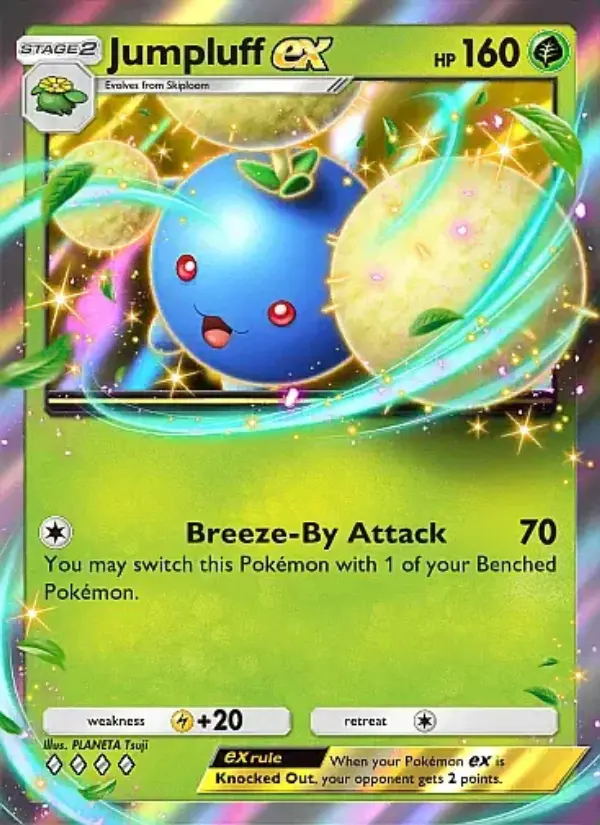 Image of the card Jumpluff ex