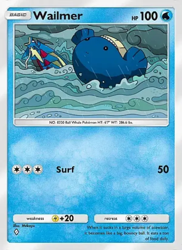 Image of the card Wailmer