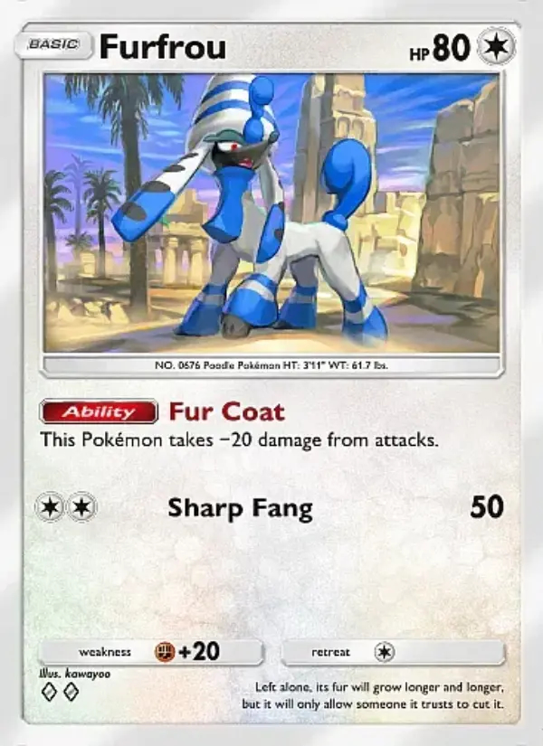 Image of the card Furfrou