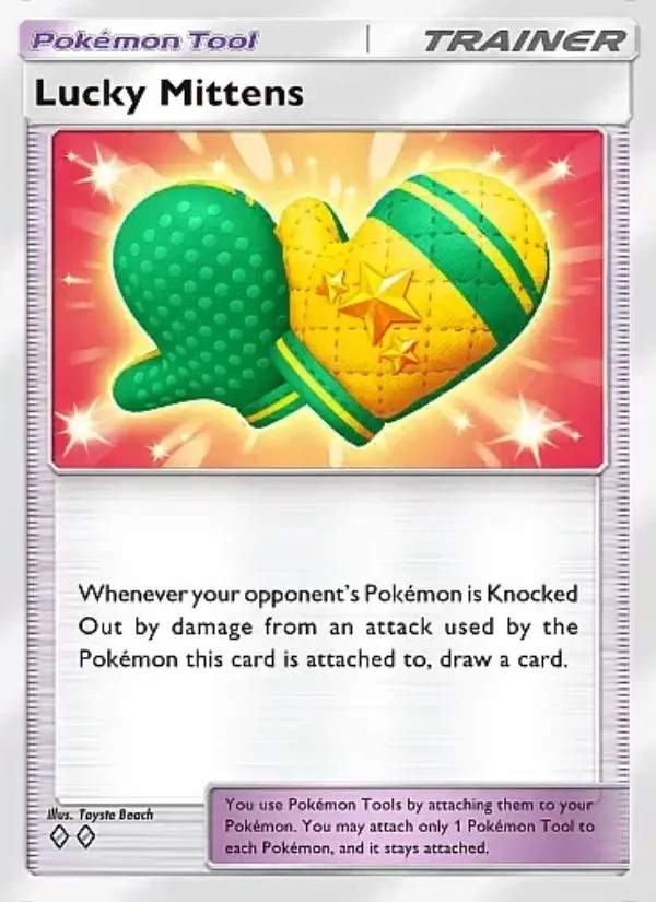 Image of the card Lucky Mittens