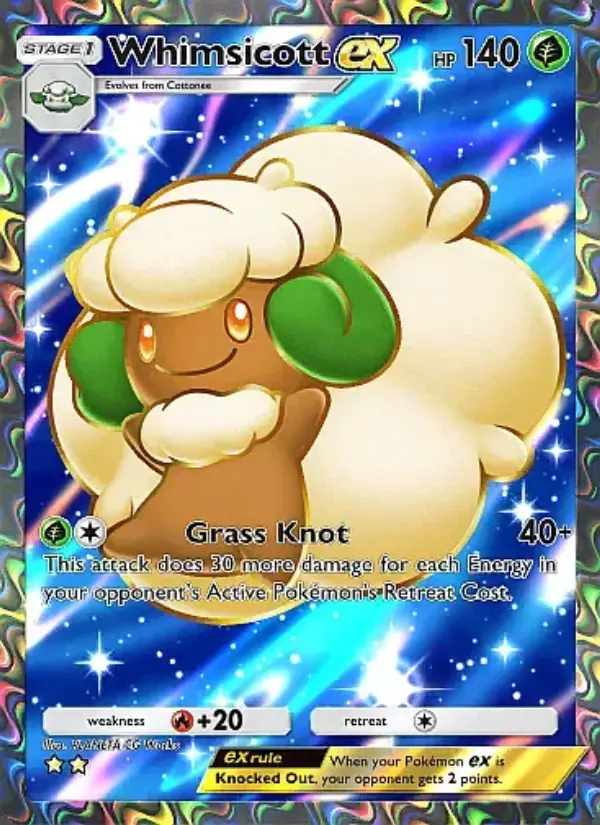 Image of the card Whimsicott ex