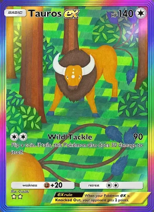 Image of the card Tauros ex