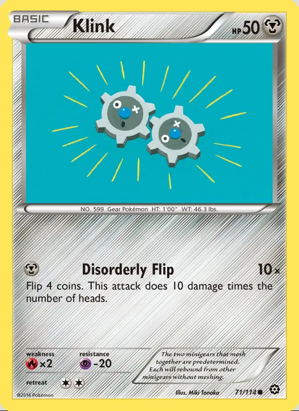 Image of the card Klink