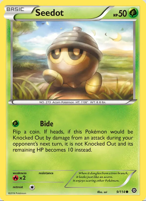 Image of the card Seedot